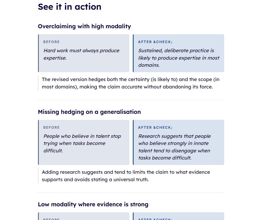 Real Year 7 Grammar module — Modality and Hedging